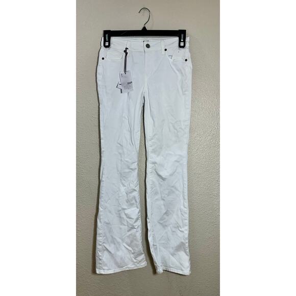 PAIGE Pants - PAIGE Skyline Bootcut Jeans Women’s Size 27 Optic White Stretch Denim NWT